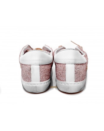 2 STAR - Glitter Sneakers - Pink/White
