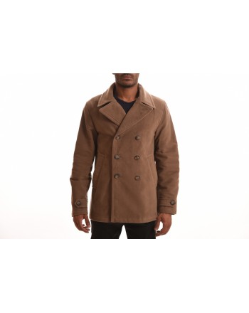 FAY - PEACOT double-breasted coat - Brown