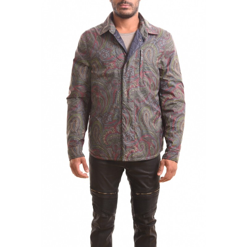 ETRO - Two Fabrics Patterned Shirt - Patterned