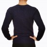 POLO RALPH LAUREN - Wool sweater with Loga embroidery - Red/Blue