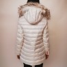 FREEDOMDAY - Fur Hood Jacket NEW POLARS - White