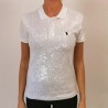 POLO RALPH LAUREN - Polo with sequins - White