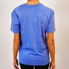POLO RALPH LAUREN -  T-Shirt  stampa POLO in cotone - Lake Blue
