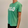 POLO RALPH LAUREN - POLO print cotton t-shirt - Green