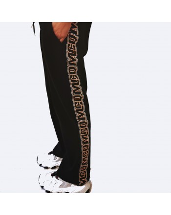 MCQ BY ALEXANDER MCQUEEN - Pantalone in cotone con logo - Darkest Black