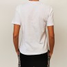 MCQ BY ALEXANDER MCQUEEN -  Band Tee Cotton T-Shirt  -White/ Water