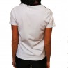 RED VALENTINO - T-Shirt con Dettagli in Tulle - Bianco/Nero