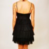RED VALENTINO -  Pleated tulle dress