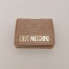 LOVE MOSCHINO - Metallic Logo Wallet - Pink