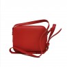 LOVE MOSCHINO - Leather bag with shoulder strap - Red