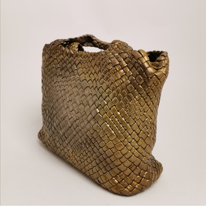 FALOR - Plaited leather small bag
