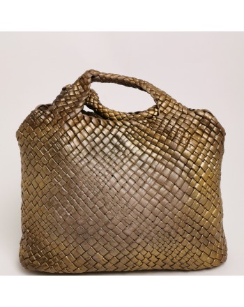 FALOR - Plaited leather small bag
