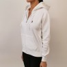 POLO RALPH LAUREN - Cotton sweatershirt with hood - White