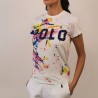POLO RALPH LAUREN -  T-shirt paint splatter