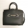 LOVE MOSCHINO - Briefcase with double heart - Black