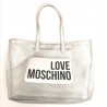 LOVE MOSCHINO - Mesh bag - Silver