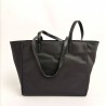 LOVE MOSCHINO - Tech fabric shopping bag - Black