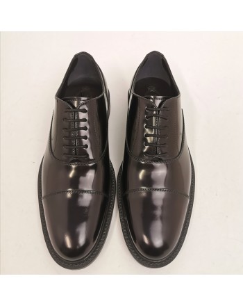 TOD'S - Leather Oxford Shoes -Black
