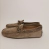 TOD'S - Suede New Laccetto Loafers - Peat