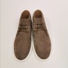 TOD'S - Ankle boots in suede leather - Light mud
