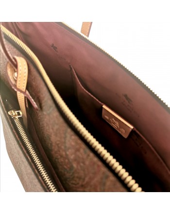 ETRO - Leather Shopping Bag