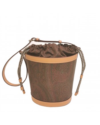 ETRO - Leather Satchel Bag - Paisley