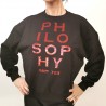 PHILOSOPHY di LORENZO SERAFINI -  Logo Sweatshirt - Black