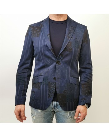 ETRO - Giacca in Jersey a Stampa Paisley - Jeans