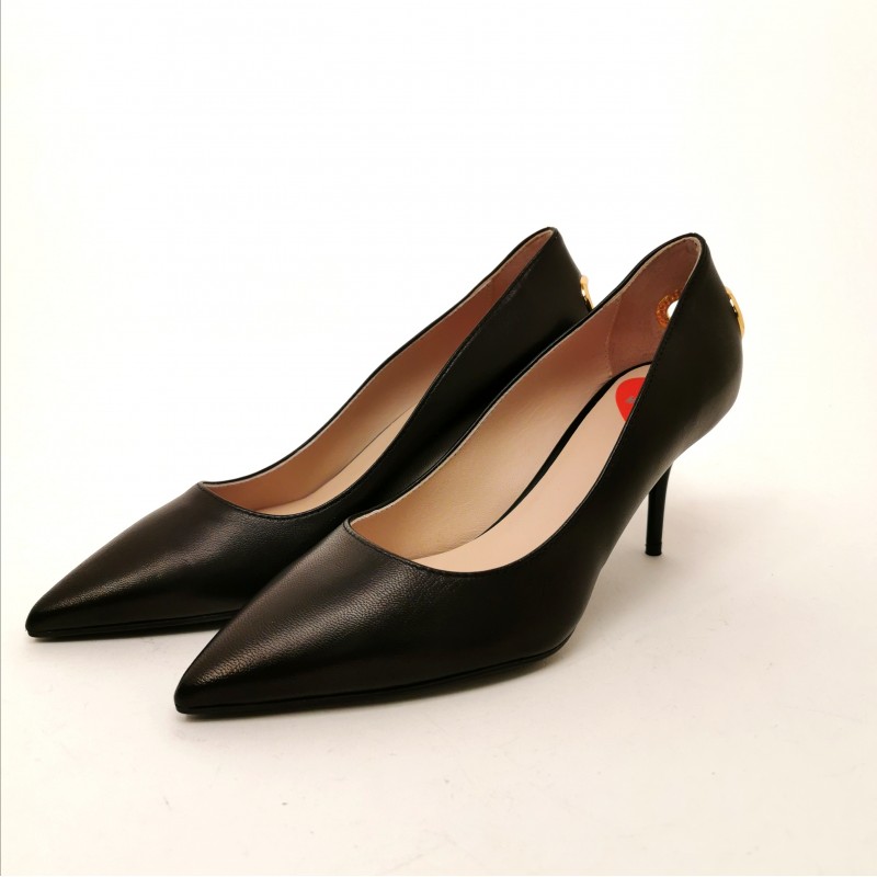 LOVE MOSCHINO - Pumps with heart - Black