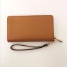 MICHAEL BY MICHAEL KORS - Leather wallet with zip around - Acorn