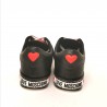 LOVE MOSCHINO - Backside Logo Sneakers  - White/ Black