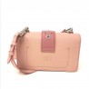 PINKO - Leather LOVE MINI ROMANTIC Bag - Light Pink/Pink
