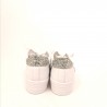 2 STAR - Sneakers Platform  - Bianco/Argento