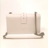 PINKO - Leather Bag LOVE SIMPLY - White
