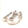 2 STAR  - Sneakers effetto Used - Bianco/Giallo Fluo