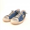 2 STAR  - Sneakers Jeans effetto Used - Blu Jeans /Ghiaccio