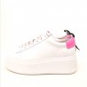 ASH - Platform Sneakers - White/Pink