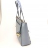 MICHAEL BY MICHAEL KORS - VOYAGER leather Shopping bag - Pale Blue