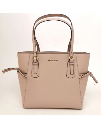 MICHAEL BY MICHAEL KORS - VOYAGER leather tote bag - Soft pink