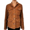 FAY - Saharan leather jacket - Light leather