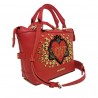 LOVE MOSCHINO - Bag with studs - Red
