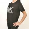 MICHAEL BY MICHAEL KORS -  Sequins logo T-Shirt -Black