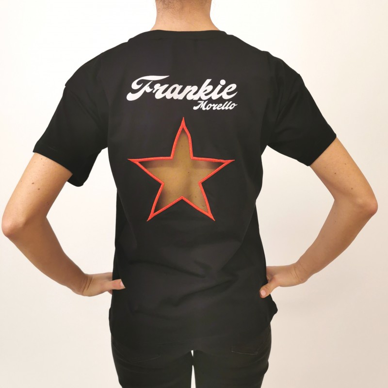 FRANKIE MORELLO - T-Shirt Regular Fit Bowie - Nero