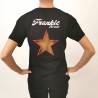 FRANKIE MORELLO - Cotton T-Shirt Bowie Print - Black