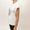 PINKO - T-Shirt in Cotone CANTUCCI - Bianco