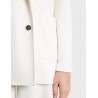 FAY- Doublebreasted Fleece Jacket - White