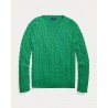 POLO RALPH LAUREN - Cotton Beaded Knit - Green