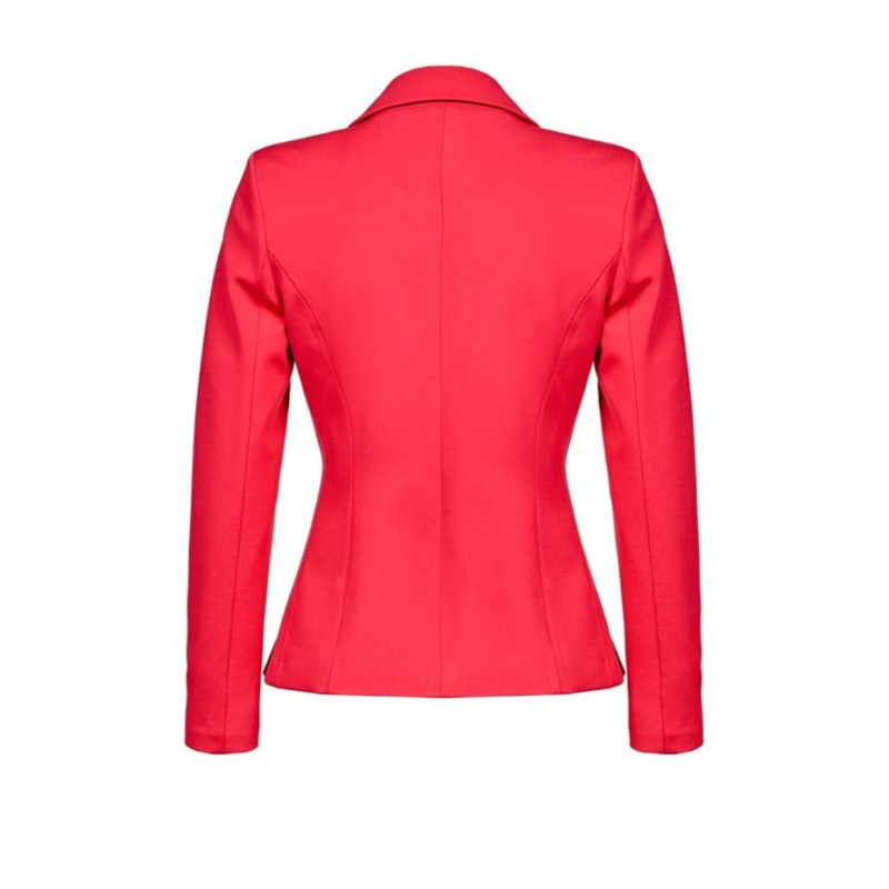 PINKO - CACIOPEPE jacket with bow - Red