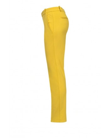PINKO - BELLO trousers in viscose - Yellow