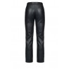 PINKO - TORRONE trousers in imitation leather Black